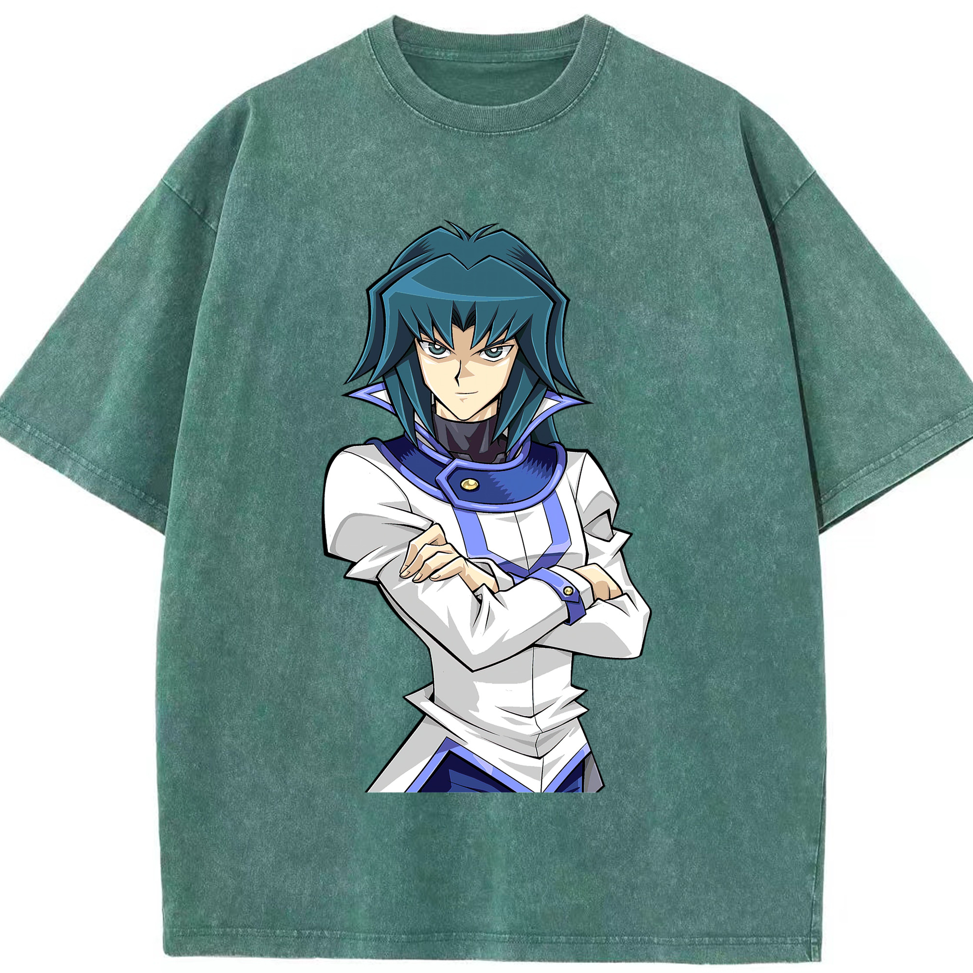 （画像用） 遊☆戯☆王 Yu-Gi-Oh! 綿100% ヴィンテージ風 半袖Tシャツ（フロントプリント）